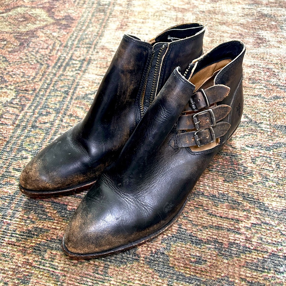 Frye Western Booties